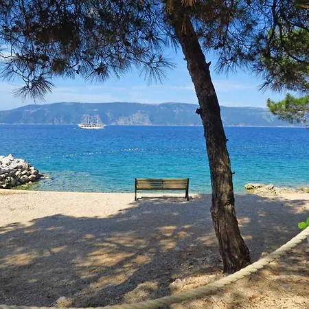 Deluxe With Heated Pool, Whirpool, Sea View, Beautiful Iv - By Traveler Tourist Agency Krk Id 2403