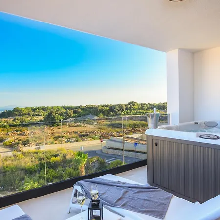Vila Deluxe With Heated Pool, Whirpool, Sea View, Beautiful Iv - By Traveler Tourist Agency Krk Id 2403 Krk Town