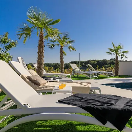 Vila Deluxe With Heated Pool, Whirpool, Sea View, Beautiful Iv - By Traveler Tourist Agency Krk Id 2403 Krk Town