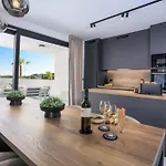 Deluxe With Heated Pool, Whirpool, Sea View, Beautiful Iv - By Traveler Tourist Agency Krk Id 2403 Villa *